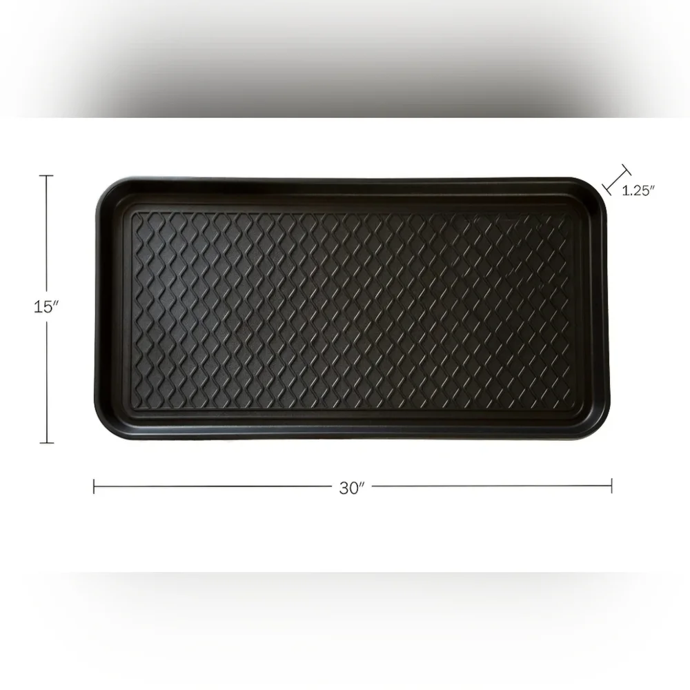 Black Floor Mat